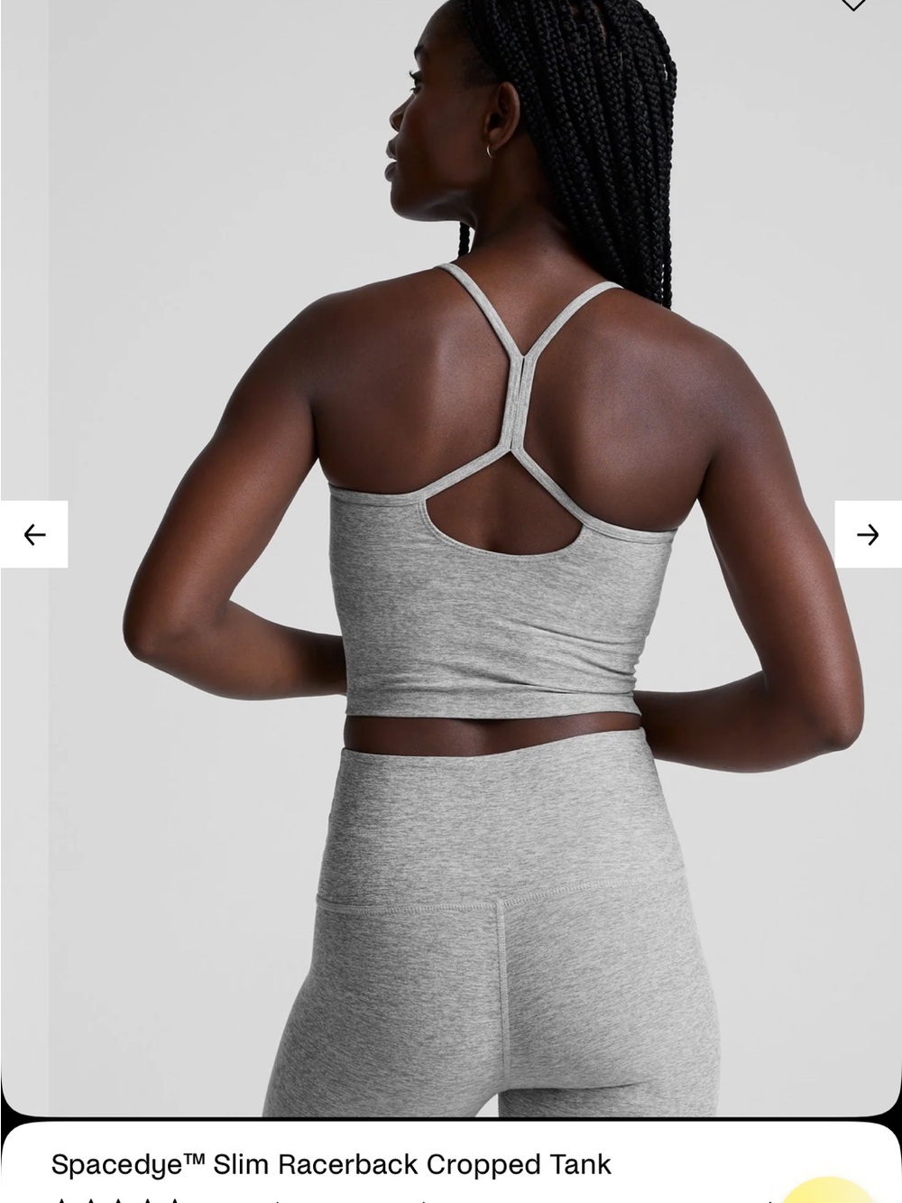 Beyond Yoga - Cropped Tank & High-Waist capri Leggings - Picture 4 of 8